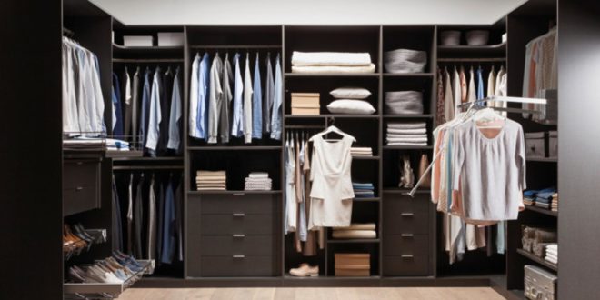 Chambre avec dressing portes battantes - STORY